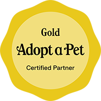 Adopt-A-Pet Gold Certified Partner Badge