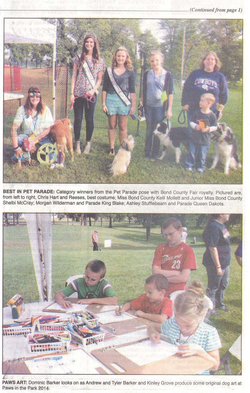 Photos - pet parade winners, kids art station