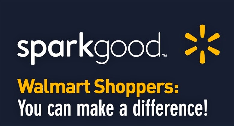 Make a Difference and logo Walmart Spark Good